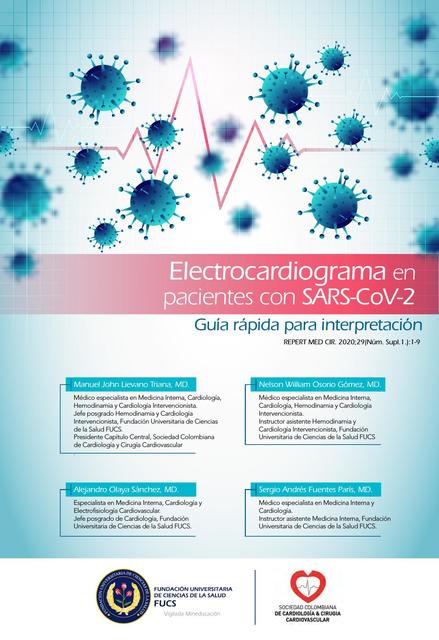 Electrocardiograma en pacientes con COVID 19