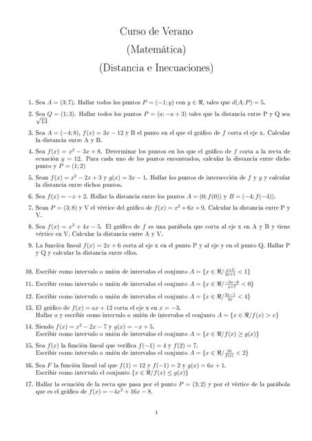 Matemática 51 VERANO