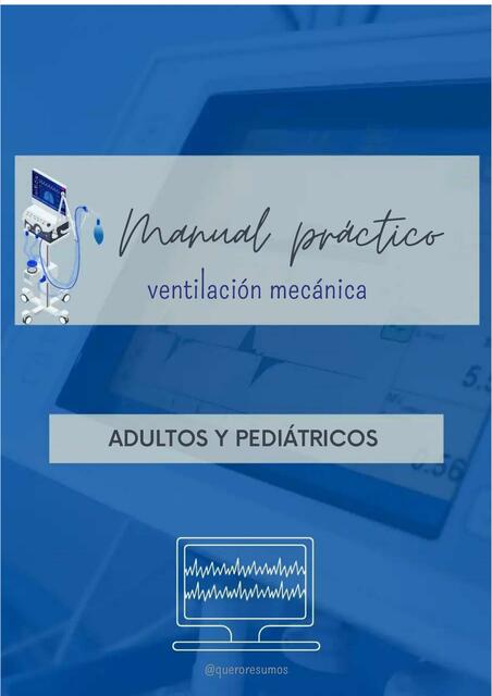 Ventilación Mecánica 