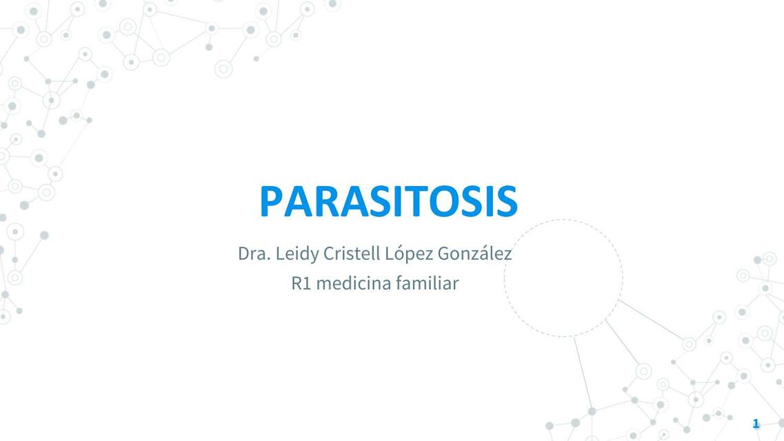 Parasitosis 