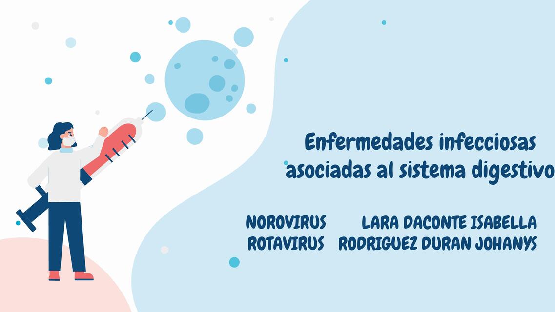 Enfermedades infecciosas asociadas al sistema digestivo 