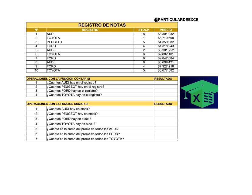 Condicionales Suficiencia Excel