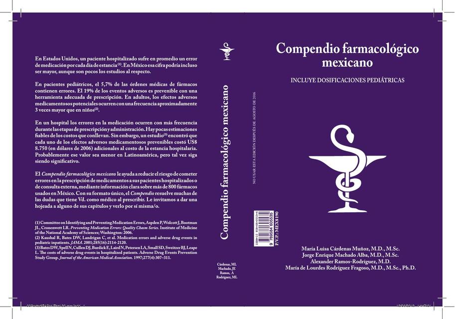 Compendio Farmacologico Mexicano 