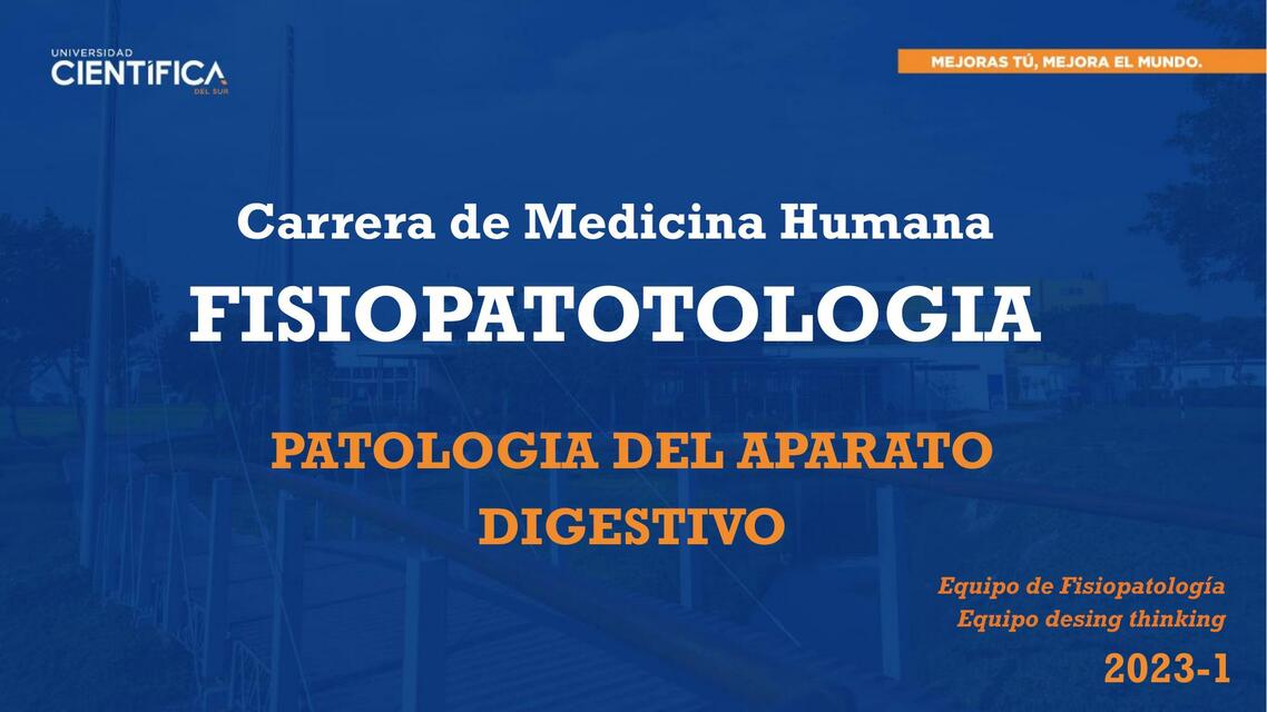 Semana 13 Trastorno del Sistema Gastrointestinal