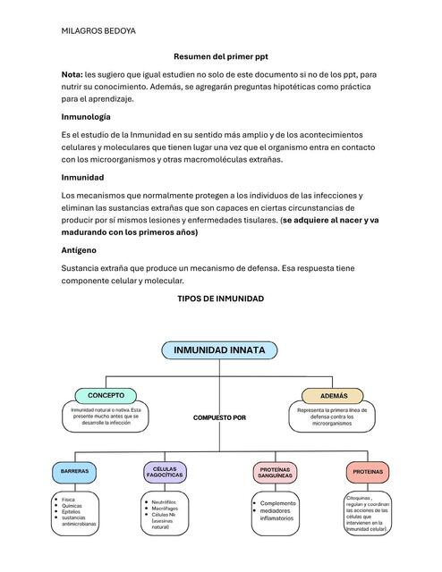 Introducción a Inmunología