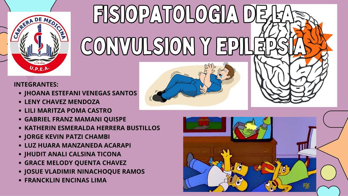 Fisiopatología de convulsión