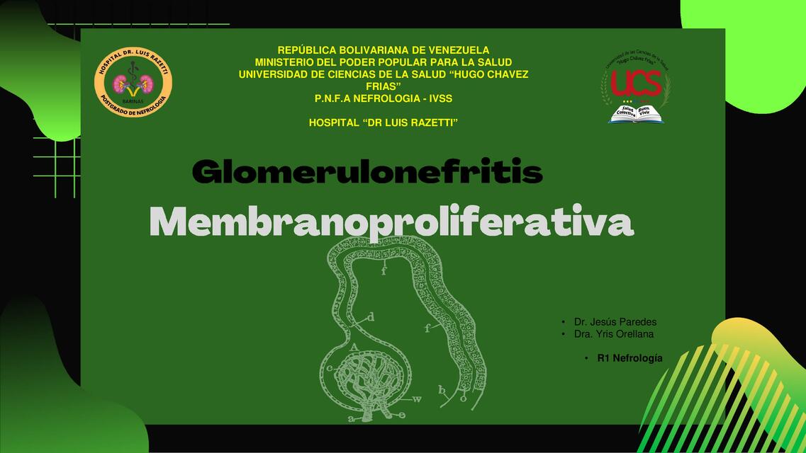 Glomerulonefritis Membranoproliferativa 