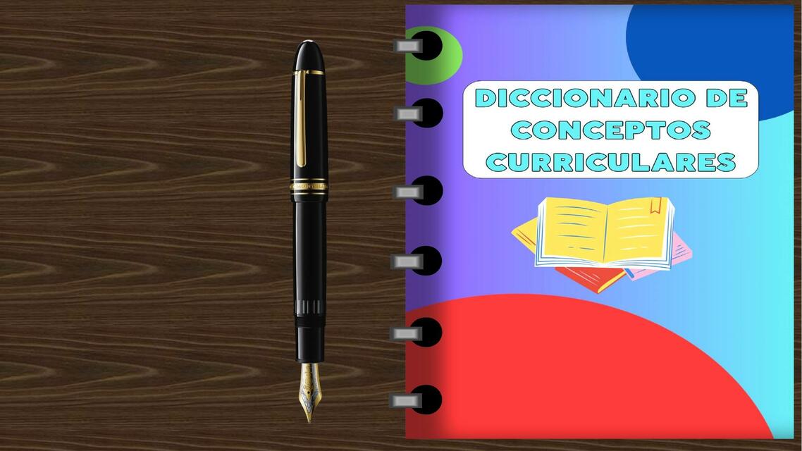 Diccionario de Conceptos Curriculares 