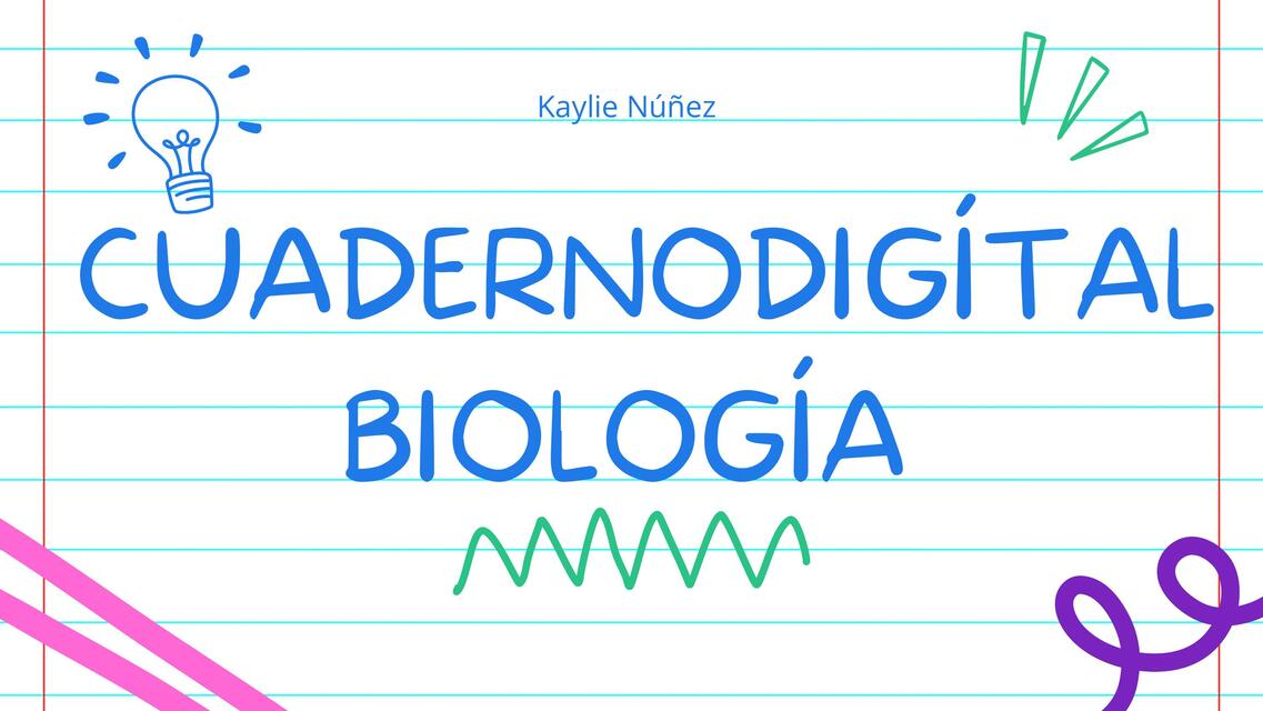 Cuaderno digital biologia