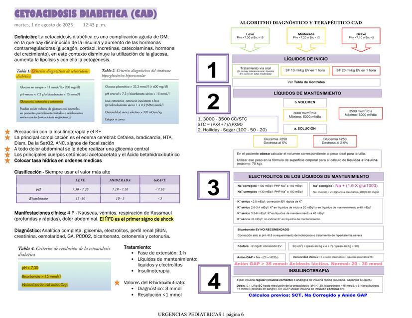 Cetoacidosis diabética