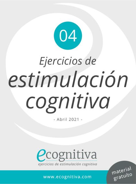 Actividades cognitivas cognitiva 