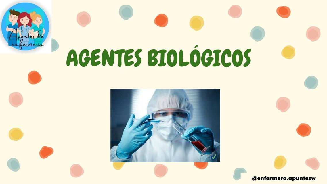 AGENTES BIOLOGICOS