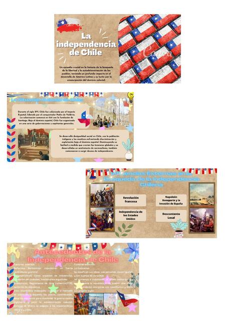 La Independencia de Chile Jimena uDocz