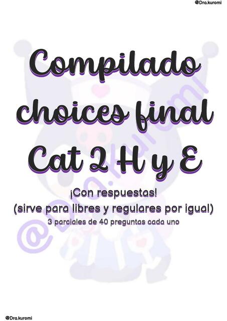 Compilado choices final 