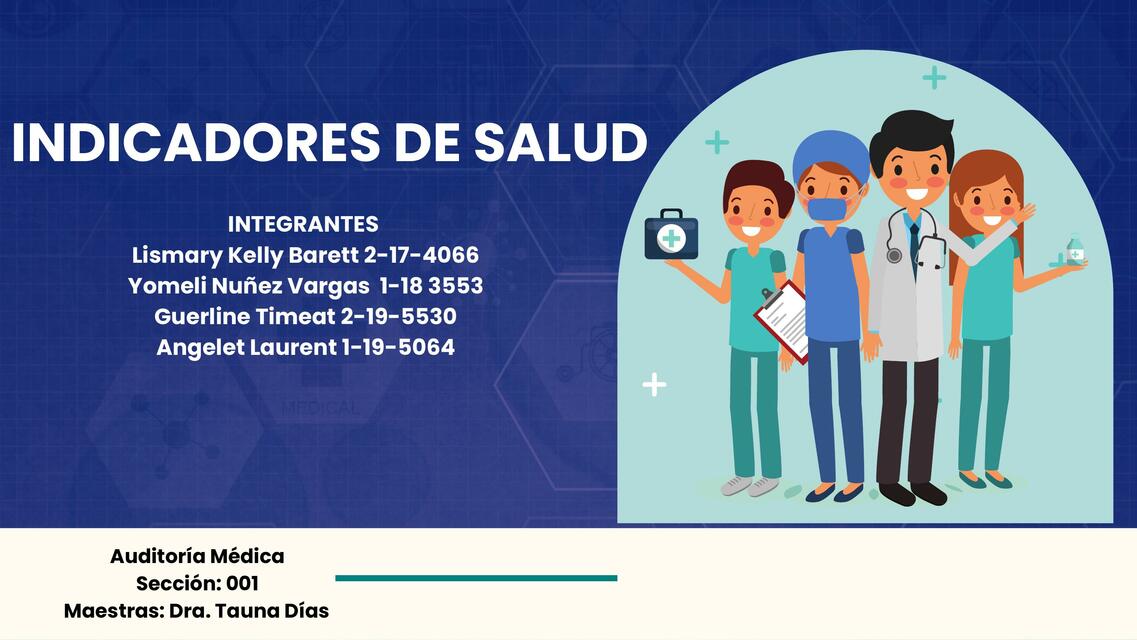 Indicadores de salud