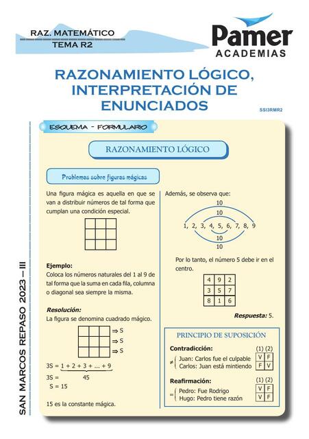 Razonamiento lógico