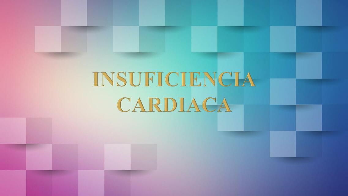 Insuficiencia cardiaca