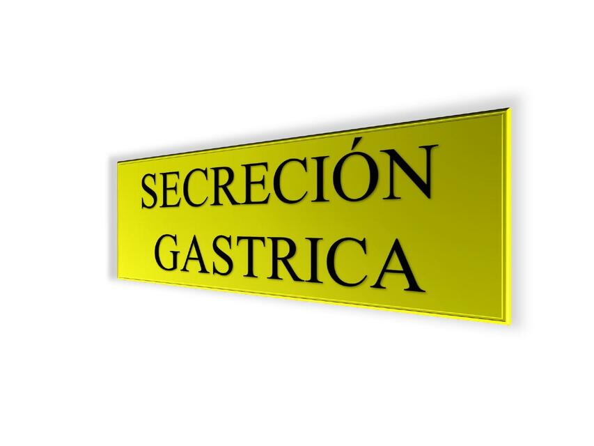 Secreción gástrica 