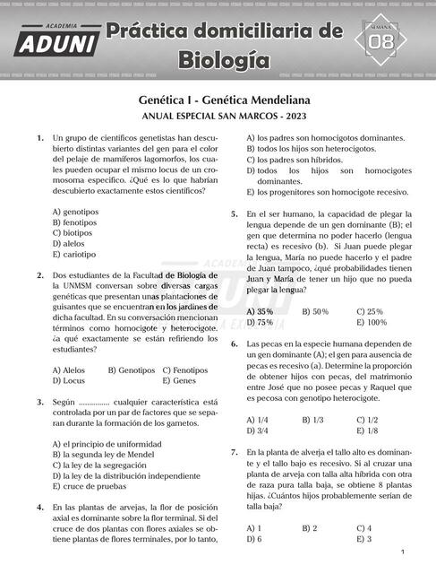 Genética I 