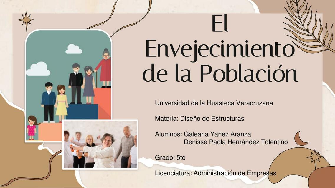 El Envejecimiento de la Población 