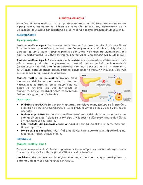 Diabetes Mellitus 