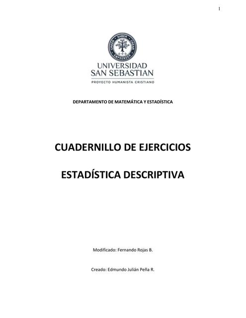 Estadística descríptiva 