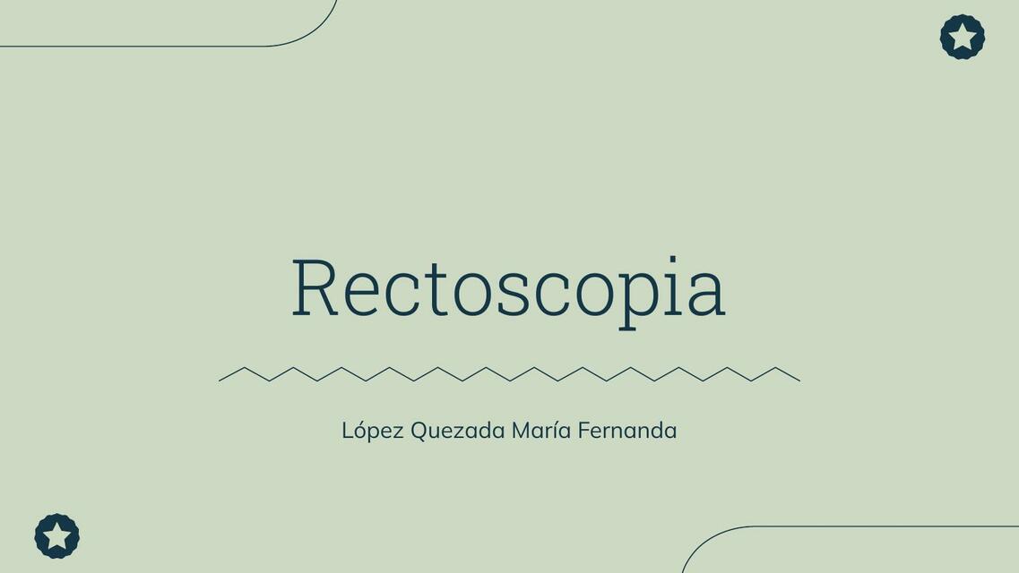 Rectoscopia 