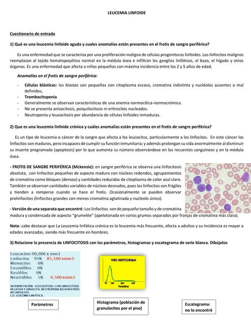 Leucemia Linfoide