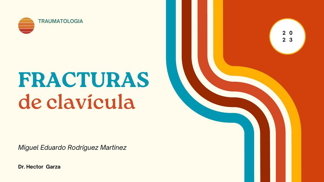 Fracturas de Clavícula