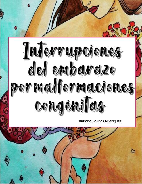 Interrupciones del embarazo por malformaciones congénitas