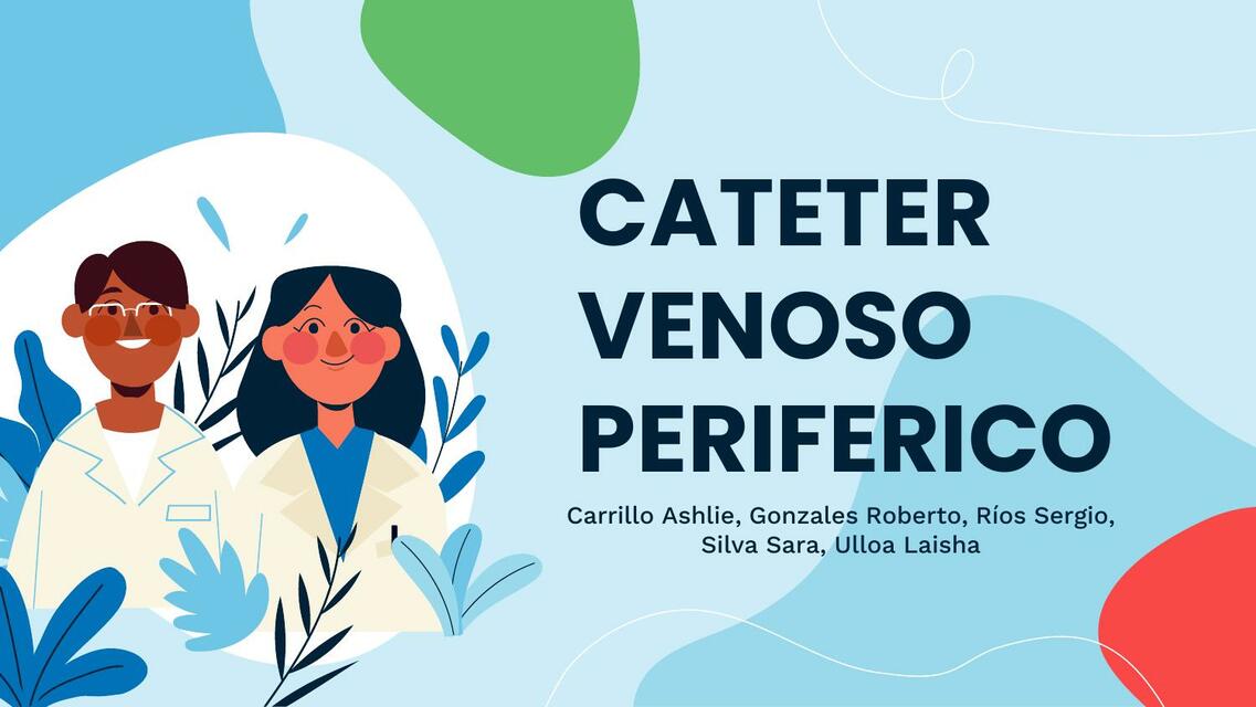 Catéter Venoso Periférico