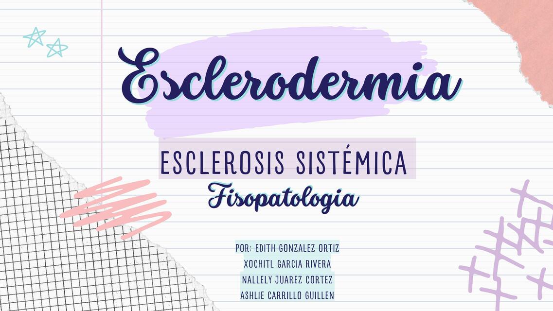 Esclerodermia