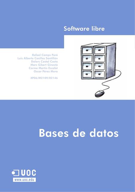 Bases de Datos