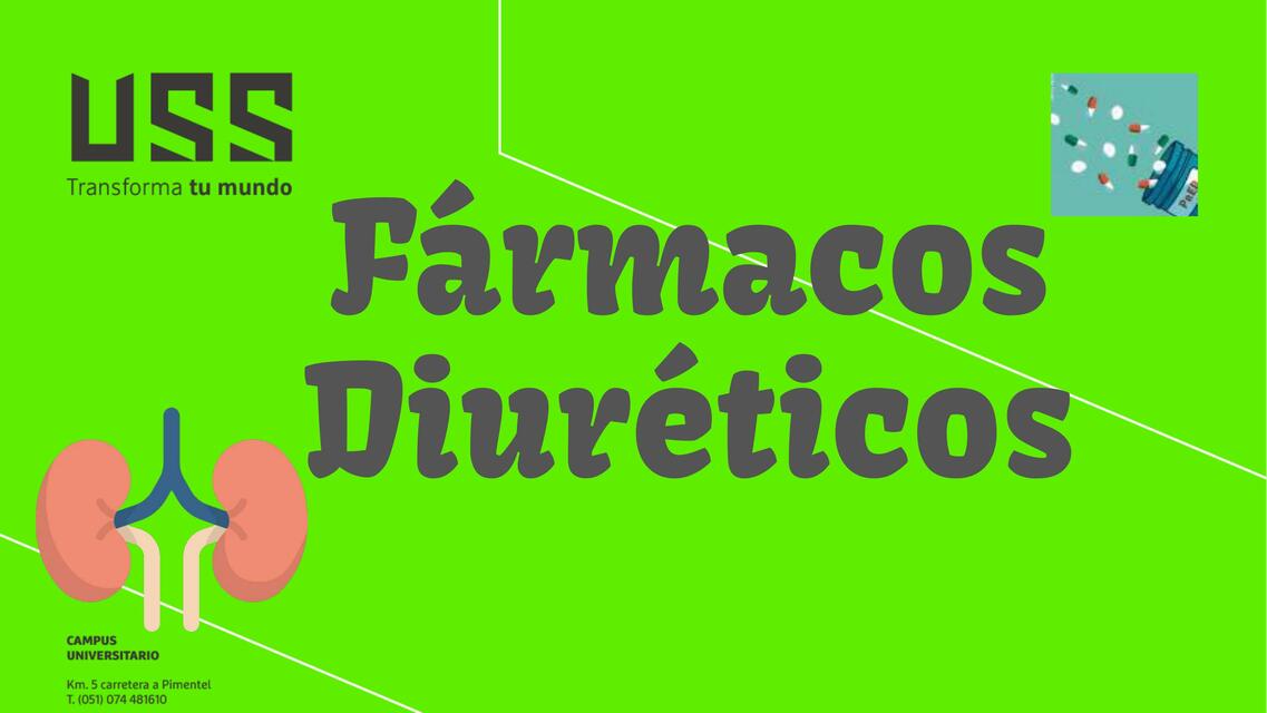 Fármacos Diuréticos 