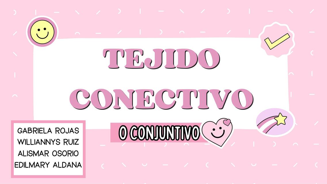 Tejido Conectivo 