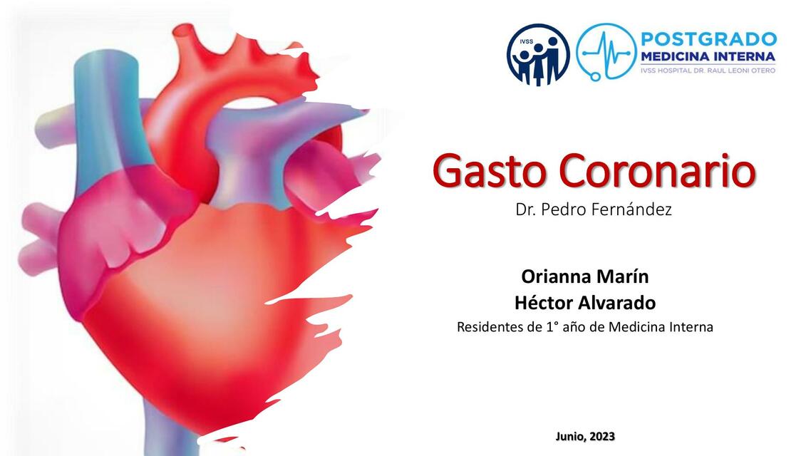 Gasto Coronario