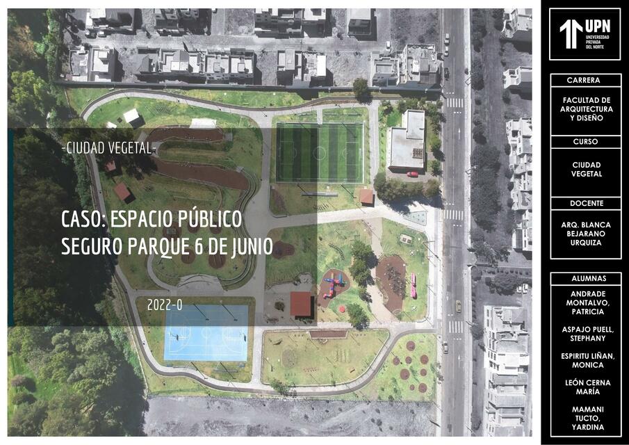 Caso espacio público seguro parque 6 de junio