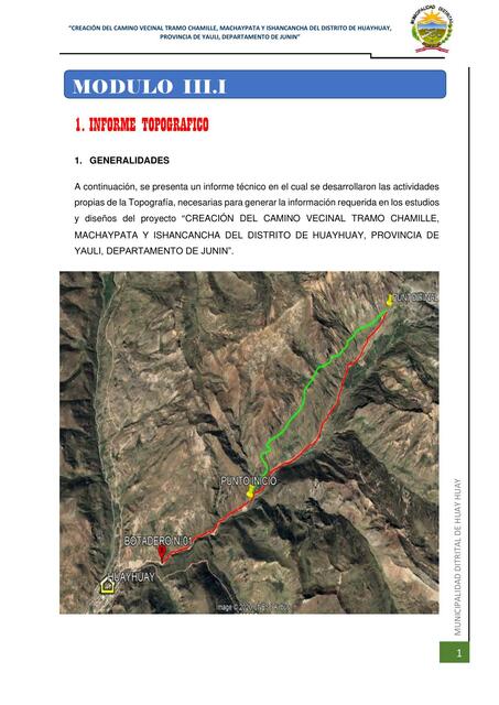 Estudio topográfico