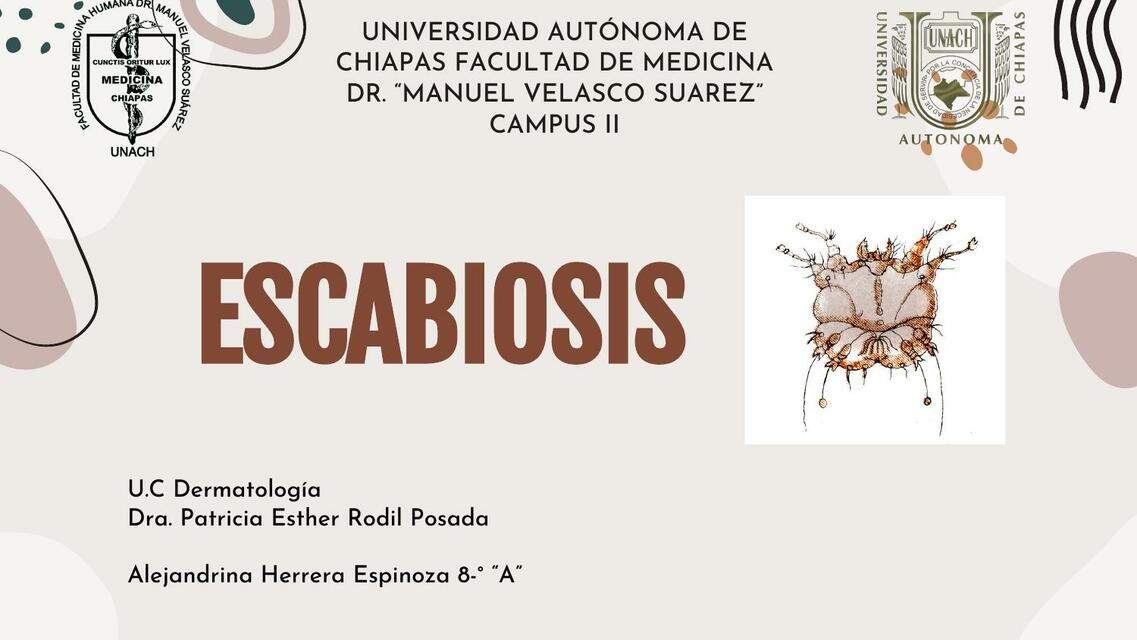 Escabiosis 