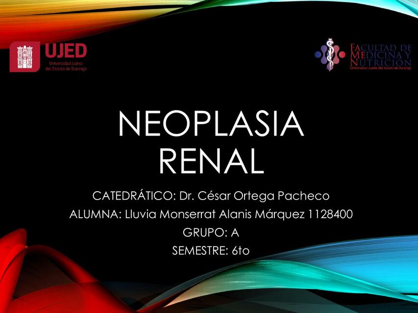 Neoplasia renal