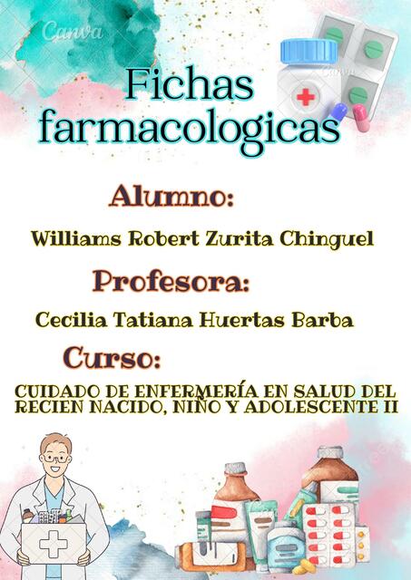 Fichas farmacologicas