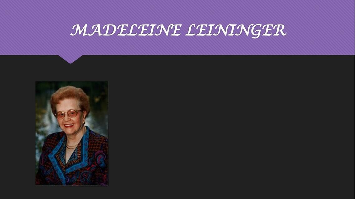 Madeleine Leininger