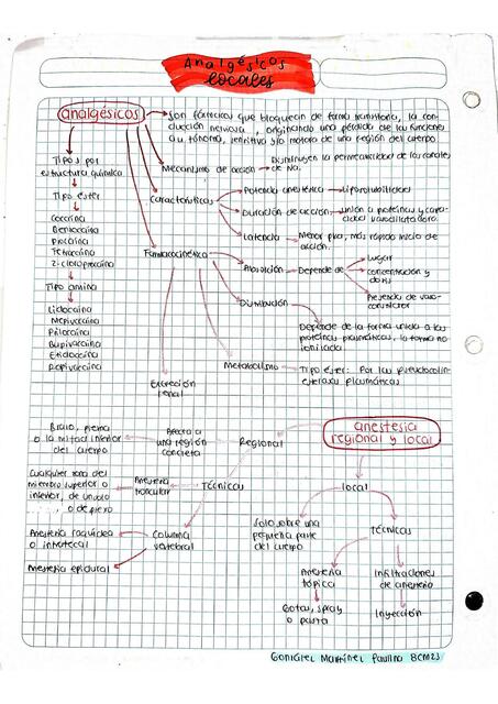 Analgésicos Locales