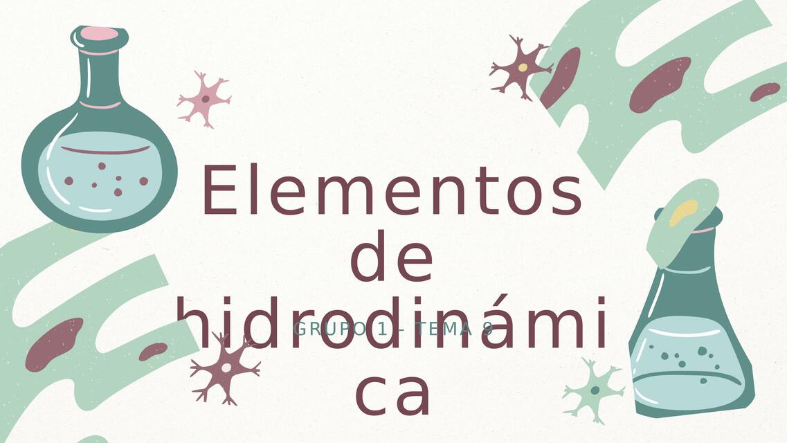 Elementos de Hidrodinámica 