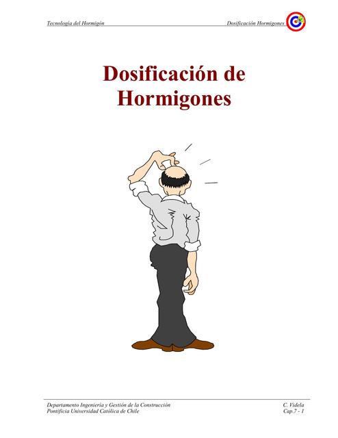 Dosificaciones de Hormigon