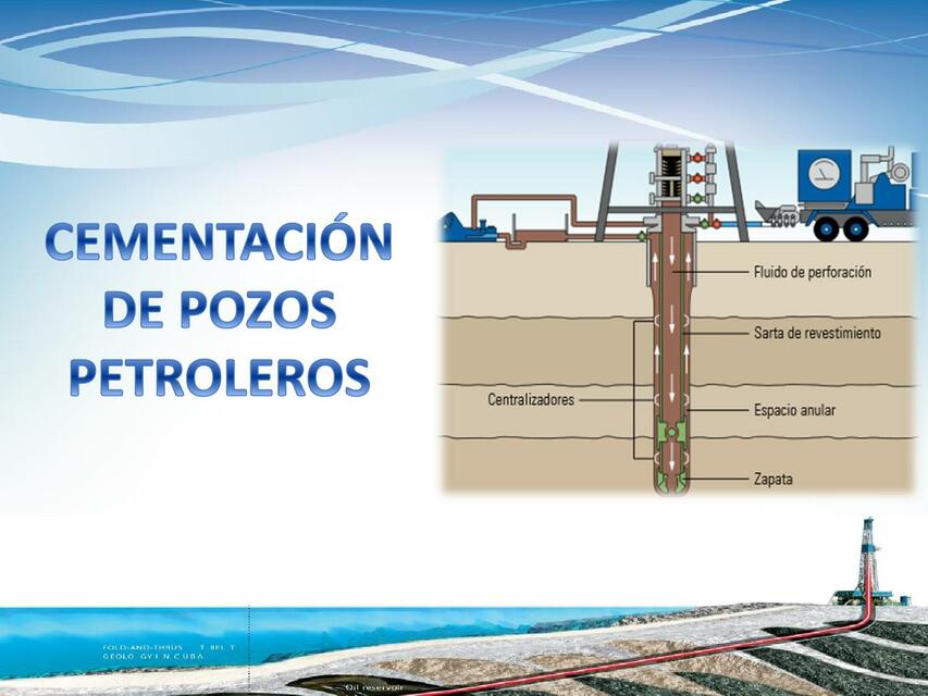 Cementación de pozos petroleros 