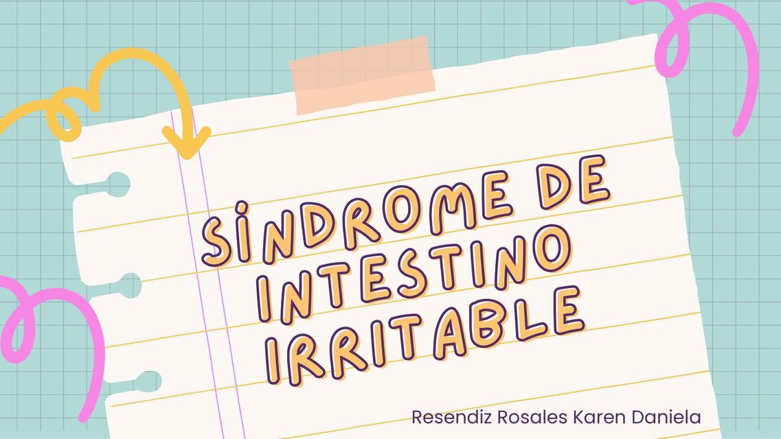 Síndrome de Intestino Irritable 