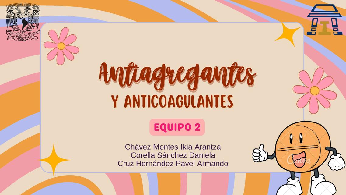 Antiagregantes y Anticoagulantes