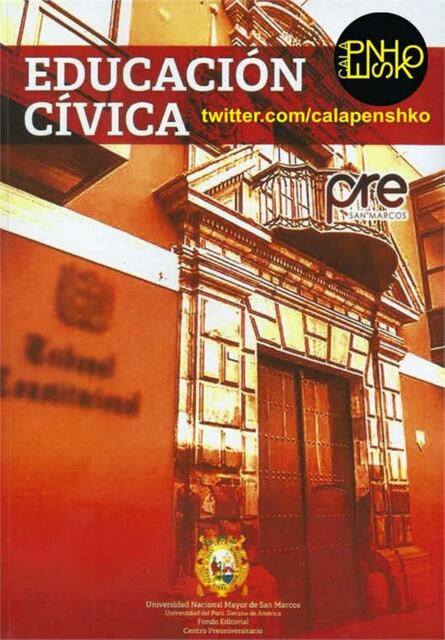 Civica pre san marcos libro