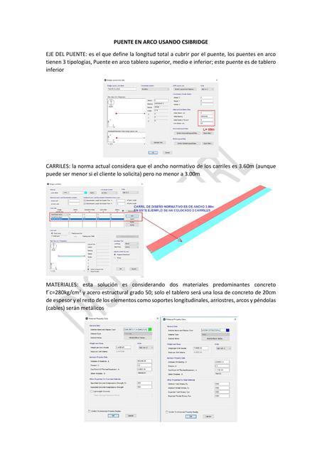 Puente en Arco Usando Csibridge